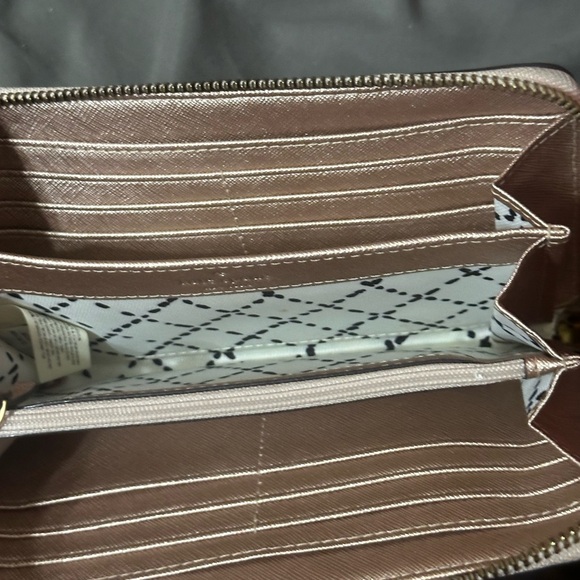 Kate Spade Metallic Pink Wallet - Picture 4 of 7